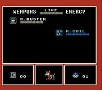 une photo d'Ã©cran de Mega Man 4 sur Nintendo Nes